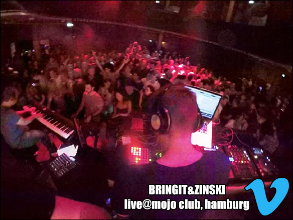BRINGIT&ZINSKI live@mojo club, hamburg